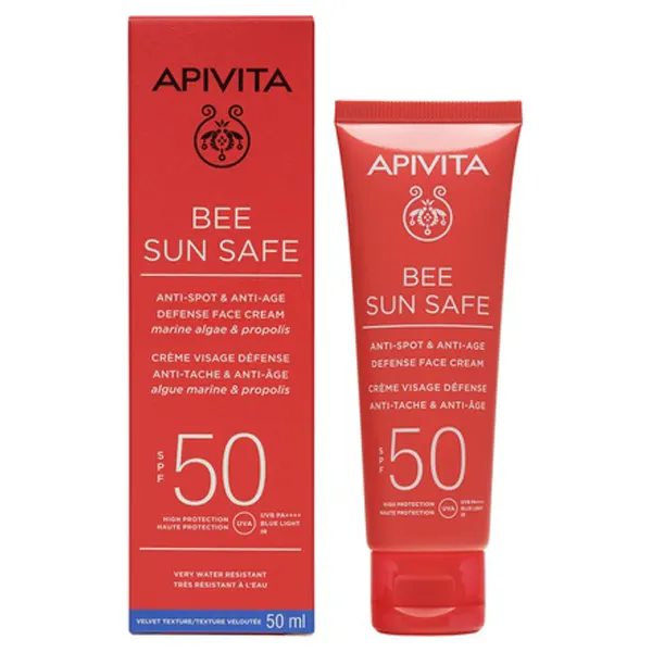 APIVITA BEE SUN CREMA ANTIEDAD Y ANTI MANCHAS SPF50 50 ML
