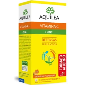 AQUILEA VITAMINA C + ZINC 28 COMPRIMIDOS EFERVESCENTES