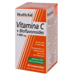HEALTH AID VITAMINA C BIOFLAVONOIDES 60 COMP