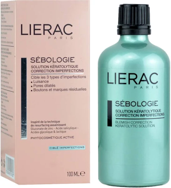 LIERAC SEBOLOGIE SOLUCION QUERATOLITICA 100 ML