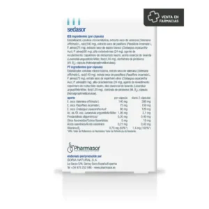 SORIA NATURAL SEDASOR RELAX 30 CAPSULAS