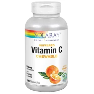 SOLARAY VITAMIN C MASTICABLE 500 MG 100 TABLETAS