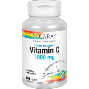 SOLARAY VITAMINA C 1000 MG 100 TABLETAS