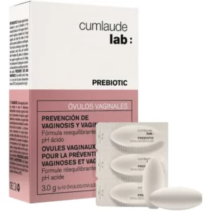 CUMLAUDE PREBIOTIC 10 OVULOS VAGINALES 1