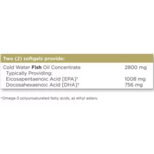 SOLGAR OMEGA 3 TRIPLE CONCENTRACION 100 CAPSULAS 3