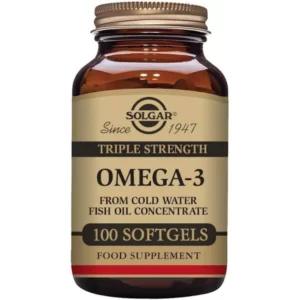 SOLGAR OMEGA 3 TRIPLE CONCENTRACION 100 CAPSULAS