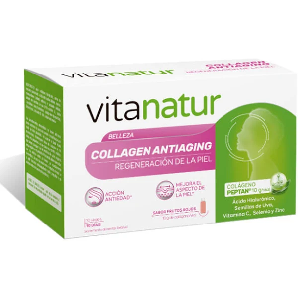 VITANATUR COLAGEN ANTIAGING 10 VIALES