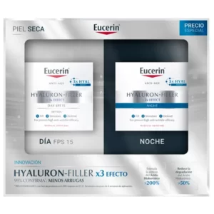 COFRE EUCERIN HYALURON FILLER SECAS + CREMA DE NOCHE 1