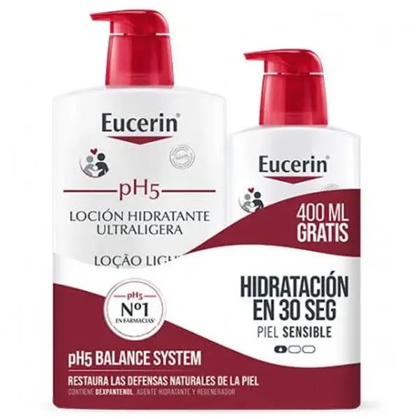 EUCERIN PH5 LOCION HIDRATANTE ULTRALIGERA 1000 ML1