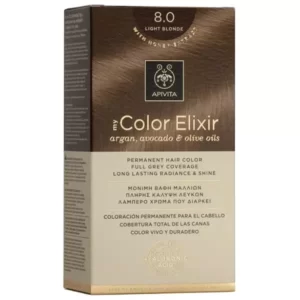 APIVITA COLOR ELIXIR TINTE RUBIO CLARO 8.0