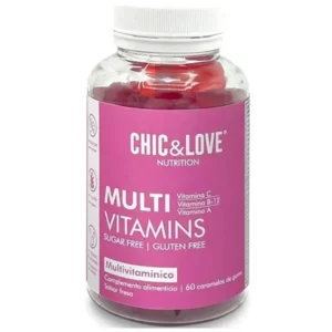 JELLYBELL CHIC & LOVE NUTRICION MULTIVITAMINS 60 CARAMELOS
