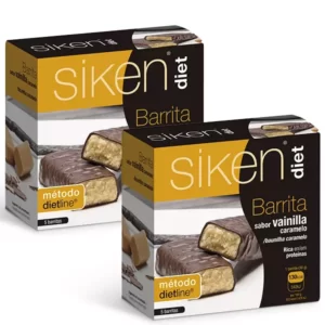 PACK SIKEN BARRITA DE VAINILLA - CARAMELO 2º UNIDAD 50 % DTO