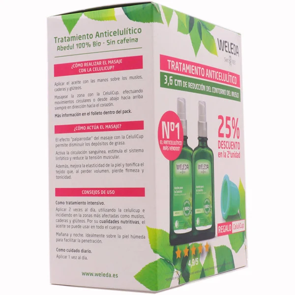 PACK WELEDA ACEITE DE ABEDUL CELULITIS4