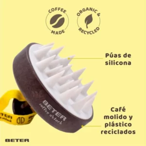 BETER COFFEE O'CLOCK CEPILLO MASAJEADOR CAPILAR 2