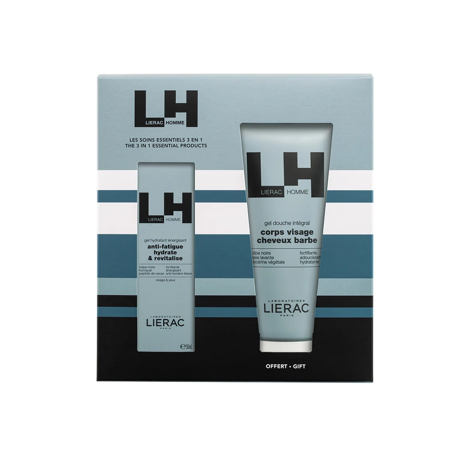 LIERAC HOMME ANTIFATIGA + GEL DUCHA