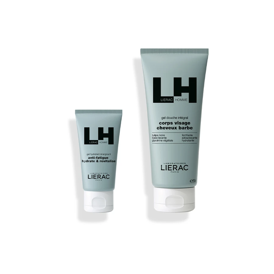 LIERAC HOMME ANTIFATIGA + GEL DUCHA