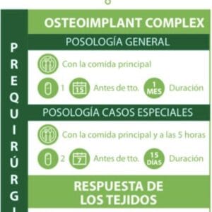 OSTEOIMPLANT COMPLEX 30 COMPRIMIDOS