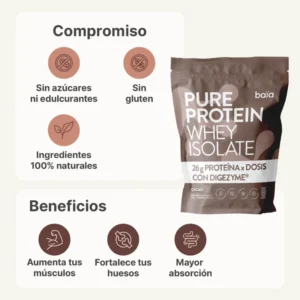 BAIA FOOD PURE PROTEIN WHEY CACAO 750 G